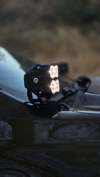 2024+ Ford Ranger Raptor Hood Mount/Ditch Lights - PRO M&R Automotive