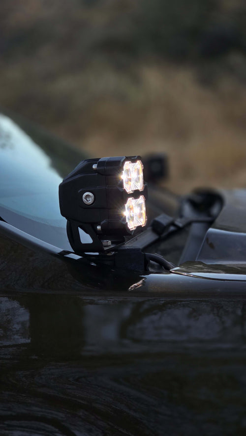 2024+ Ford Ranger Raptor Hood Mount/Ditch Lights - PRO M&R Automotive