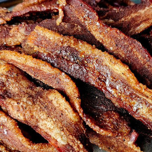 Brown Sugar-Cinnamon Premium Bacon Jerky Cedar Valley Cuts