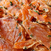 Garlic Butter Salmon Premium Fish Jerky Cedar Valley Cuts