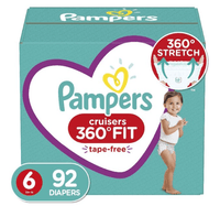 Pampers Cruisers Comfortable Diapers - Size 6, 92 Count EasyOptionXY LLC