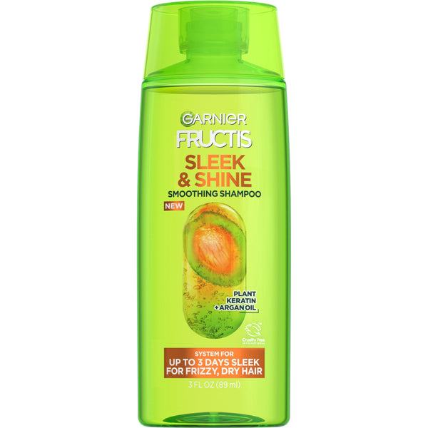 Garnier Fructis Sleek & Shine Smoothing Shampoo for Frizzy; Dry Hair; 3 fl oz EasyOptionXY LLC