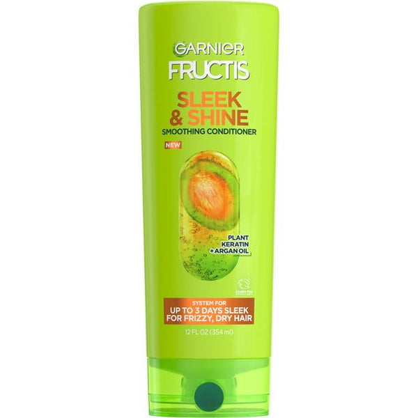 Garnier Fructis Sleek & Shine Smoothing Conditioner for Frizzy; Dry Hair; 12 fl oz EasyOptionXY LLC