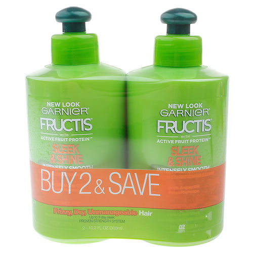 Garnier Fructis Sleek & Shine Leave-in Conditioner; 10.2 fl oz (2 Pack) EasyOptionXY LLC