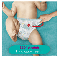 Pampers Diapers Pull On Cruisers 360¡ã Fit Disposable Baby Diapers with Stretchy Waistband Super Pack, Size 4 - 64 Diapers, Packaging & Prints May Vary EasyOptionXY LLC
