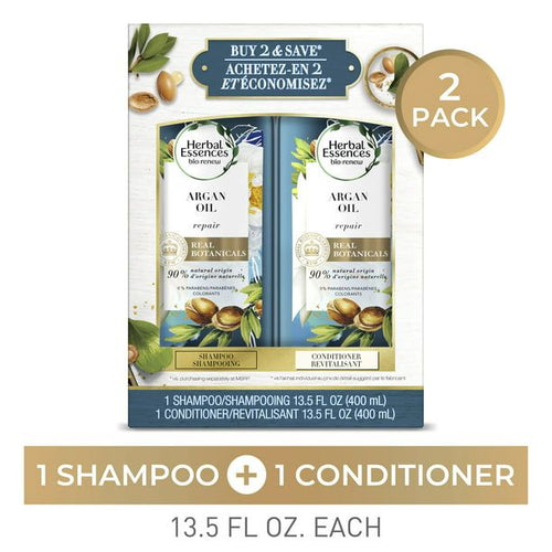 Herbal Essences Argan Oil Of Morocco Repairing Colo -Safe Shampoo and Conditioner EasyOptionXY LLC