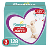 Pampers Cruisers 360 Breathable Comfortable Soft Diapers - Size 3, 128 Count EasyOptionXY LLC