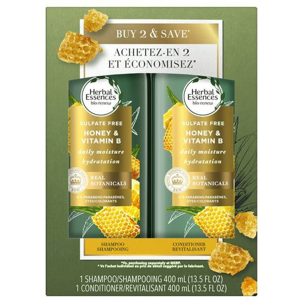 Herbal Essences Shampoo and Conditioner Set; Honey and Aloe; 13.5oz EasyOptionXY LLC
