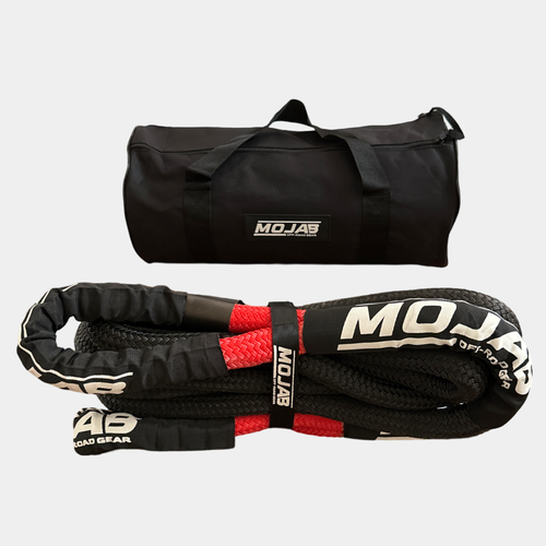 1” x 30' Kinetic rope with storage bag (Lifetime Warranty) MOJAB OFFROAD