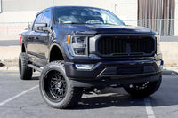 AlphaRex 21-23 Ford F150 / 21-23 Ford F150 Raptor LUXX-Series LED Projector Headlights Alpha-Black OffRoadUSA.com