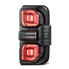 AlphaRex 21-24 Ford Bronco NOVA-Series Prismatic LED Tail Lights Alpha-Black OffRoadUSA.com