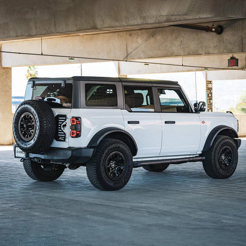 AlphaRex 21-25 Ford Bronco NOVA-Series Prismatic LED Tail Lights Black OffRoadUSA.com