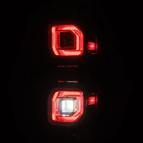 AlphaRex 21-24 Ford Bronco NOVA-Series Prismatic LED Tail Lights Alpha-Black OffRoadUSA.com