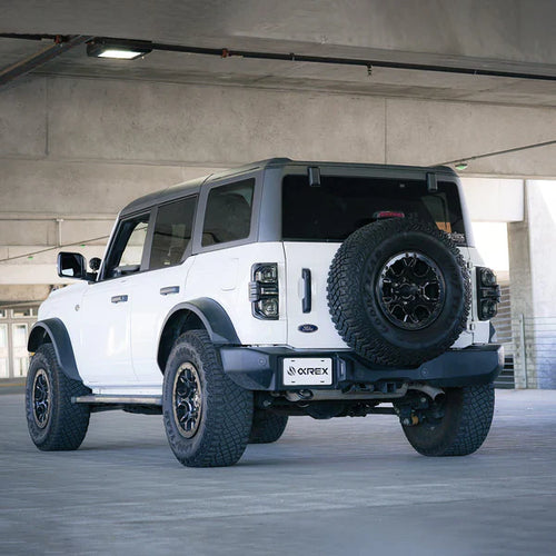 AlphaRex 21-25 Ford Bronco NOVA-Series Prismatic LED Tail Lights Black OffRoadUSA.com