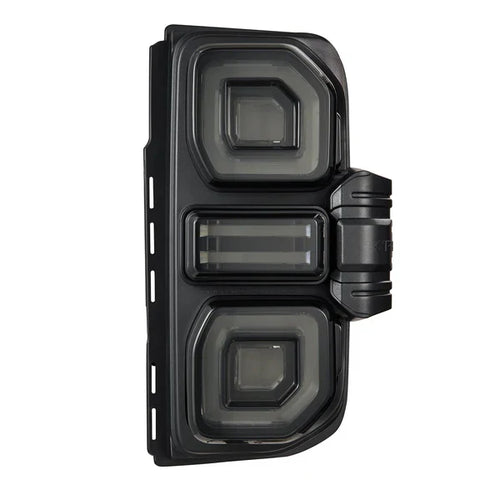 AlphaRex 21-24 Ford Bronco NOVA-Series Prismatic LED Tail Lights Alpha-Black OffRoadUSA.com