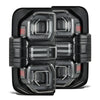 AlphaRex 21-25 Ford Bronco NOVA-Series Prismatic LED Tail Lights Black OffRoadUSA.com