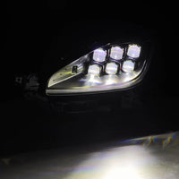 AlphaRex 21-24 Toyota GR86/Subaru BRZ NOVA-Series LED Projector Headlights Black OffRoadUSA.com