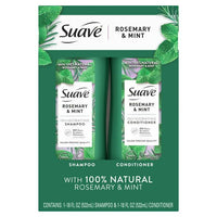 Suave Rosemary and Mint Invigorating Shampoo and Conditioner Set; 18 oz; 2 Pack EasyOptionXY LLC