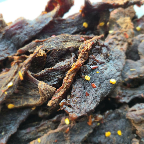 Sweet, Hot, & Spicy Premium Beef Jerky Cedar Valley Cuts