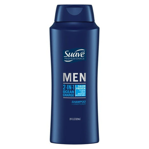 Suave Men 2-in-1 Ocean Charge Shampoo and Conditioner; 28 fl oz EasyOptionXY LLC