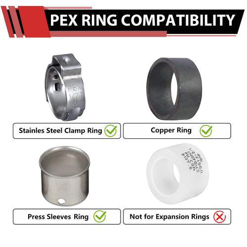 1/2" PEX Crimp X 1/2" MNPT Ball Valve, Blue (Lead Free) Plumbingsell