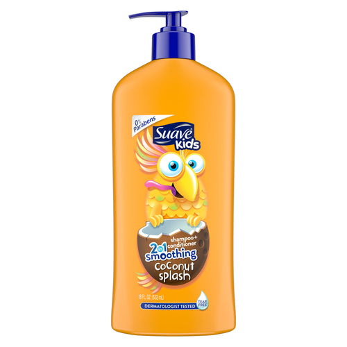 Suave Kids 2in1 Smoothing Coconut Splash Shampoo Plus Conditioner; 18 fl oz EasyOptionXY LLC