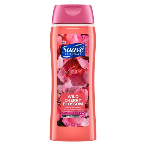 Suave Essentials Body Wash Wild Cherry Blossom; 18 oz EasyOptionXY LLC