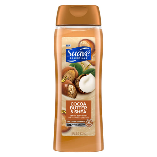 Suave Essentials Gentle Body Wash; Cocoa Butter & Shea; 18 oz EasyOptionXY LLC