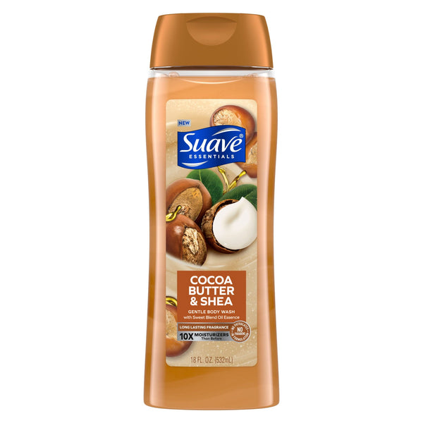 Suave Essentials Gentle Body Wash; Cocoa Butter & Shea; 18 oz EasyOptionXY LLC