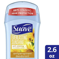Suave Everlasting Sunshine Anti-Staining Antiperspirant Deodorant; 2.6 oz EasyOptionXY LLC