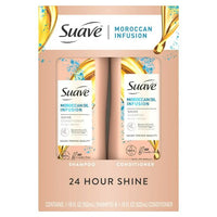 Suave Moroccan Oil Infusion Shampoo and Conditioner Set; 18 oz; 2 Pack EasyOptionXY LLC