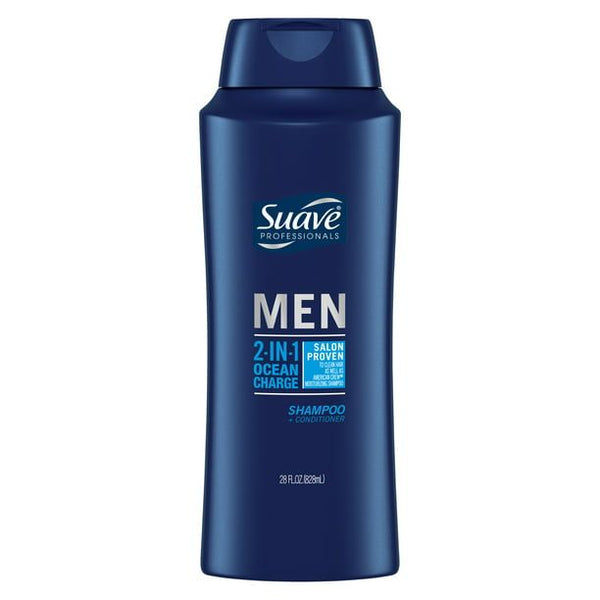 Suave Men 2-in-1 Ocean Charge Shampoo and Conditioner; 28 fl oz EasyOptionXY LLC