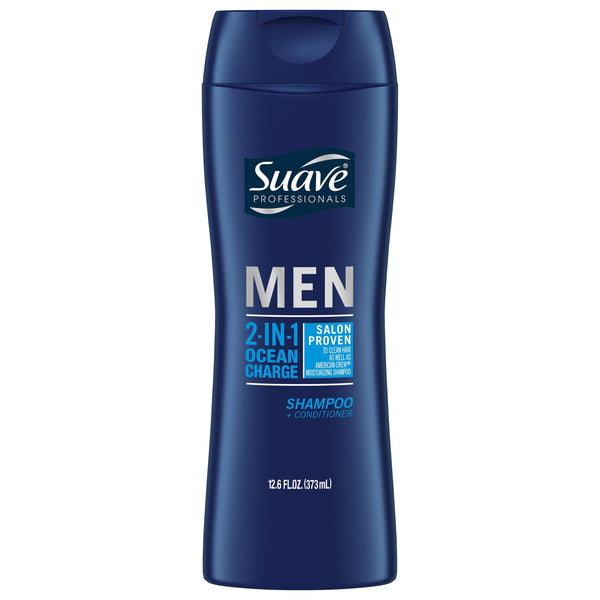 Suave Men Ocean Charge 2-in-1 Shampoo Plus Conditioner; 12.6 fl oz EasyOptionXY LLC