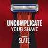 Slate by Gillette 3 Blade Men's Disposable Razor, 4 Ct EasyOptionXY LLC