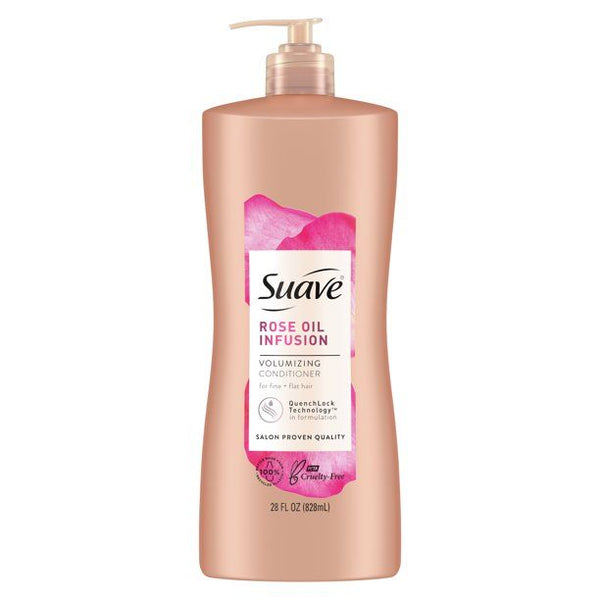Suave Rose Oil Infusion Volumizing Conditioner; 28 fl oz EasyOptionXY LLC