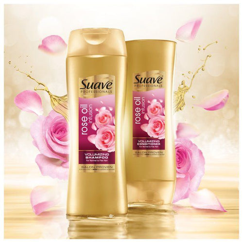 Suave Rose Oil Infusion Volumizing Conditioner; 28 fl oz EasyOptionXY LLC