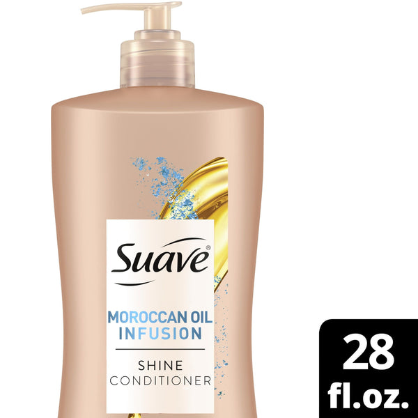 Suave Moroccan Oil Infusion Shine Conditioner; 28 fl oz EasyOptionXY LLC