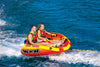 WOW Sports Wild Wing 2 Person Towable Water Tube For Pool and Lake (18-1120) Jupiter Gear