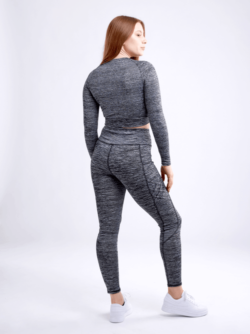 JupiterGear High-Waisted Criss-Cross Training Leggings with Hip Pockets Jupiter Gear