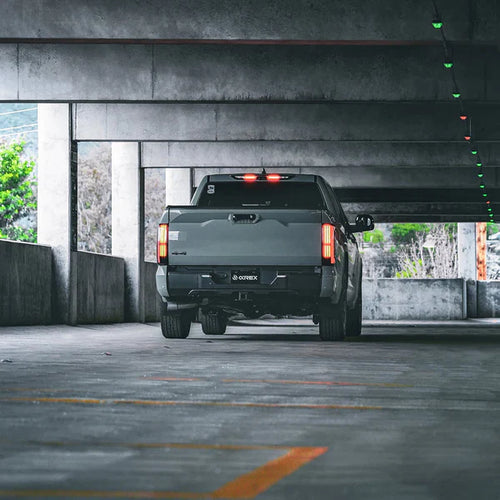 AlphaRex 22-25 Toyota Tundra NOVA-Series Prismatic LED Tail Lights Black Red OffRoadUSA.com