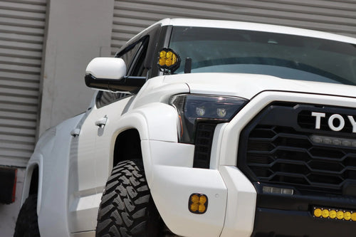 AlphaRex 22-25 Toyota Tundra/Sequoia LUXX-Series LED Projector Headlights Alpha-Black OffRoadUSA.com