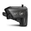 AlphaRex 22-25 Toyota Tundra/Sequoia LUXX-Series LED Projector Headlights Alpha-Black OffRoadUSA.com