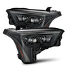 AlphaRex 22-25 Toyota Tundra/Sequoia LUXX-Series LED Projector Headlights Alpha-Black OffRoadUSA.com