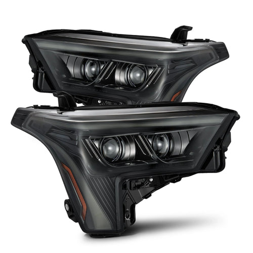 AlphaRex 22-25 Toyota Tundra/Sequoia LUXX-Series LED Projector Headlights Alpha-Black OffRoadUSA.com