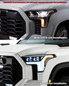 AlphaRex 22-25 Toyota Tundra/Sequoia NOVA-Series LED Projector Headlights Alpha-Black OffRoadUSA.com
