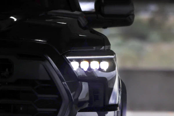AlphaRex 22-25 Toyota Tundra/Sequoia NOVA-Series LED Projector Headlights Black