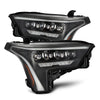 AlphaRex 22-25 Toyota Tundra/Sequoia NOVA-Series LED Projector Headlights Black OffRoadUSA.com