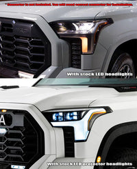 AlphaRex 22-25 Toyota Tundra/Sequoia NOVA-Series LED Projector Headlights Black OffRoadUSA.com