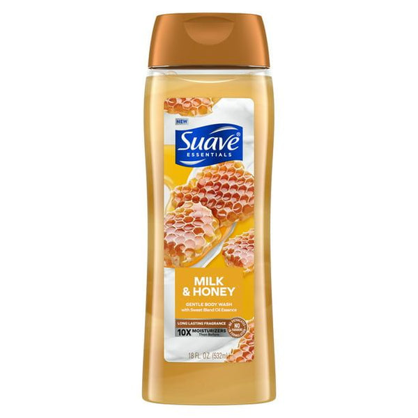 Suave Essentials Gentle Body Wash; Milk & Honey; 18 oz EasyOptionXY LLC