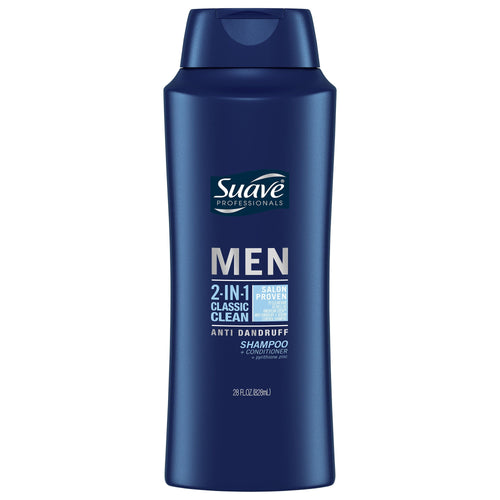 Suave Professionals Classic Clean 2in1 Dandruff Relief Shampoo Plus Conditioner; 28 fl oz EasyOptionXY LLC